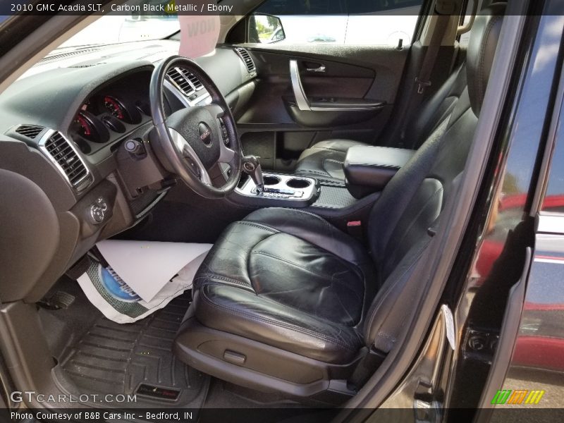 Carbon Black Metallic / Ebony 2010 GMC Acadia SLT