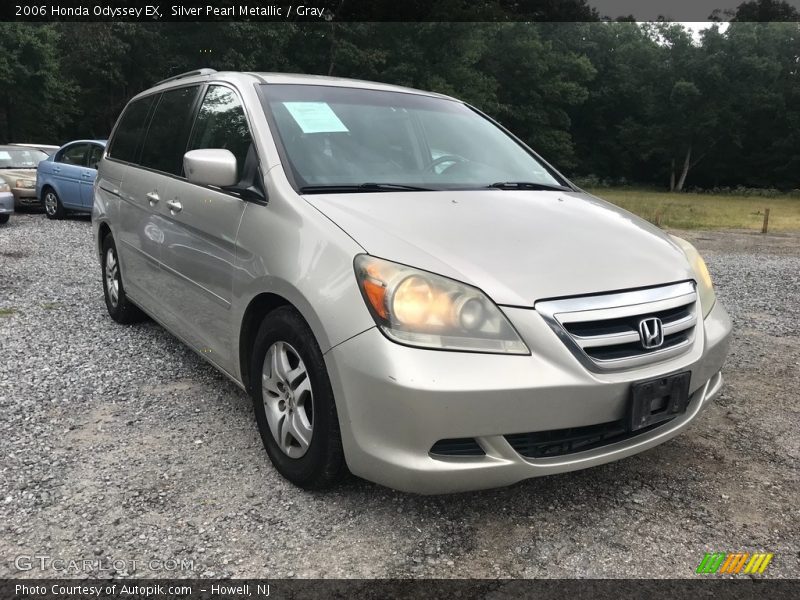 Silver Pearl Metallic / Gray 2006 Honda Odyssey EX