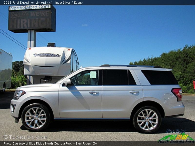 Ingot Silver / Ebony 2018 Ford Expedition Limited 4x4