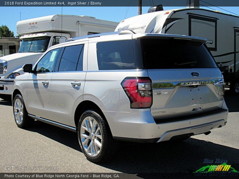 Ingot Silver / Ebony 2018 Ford Expedition Limited 4x4