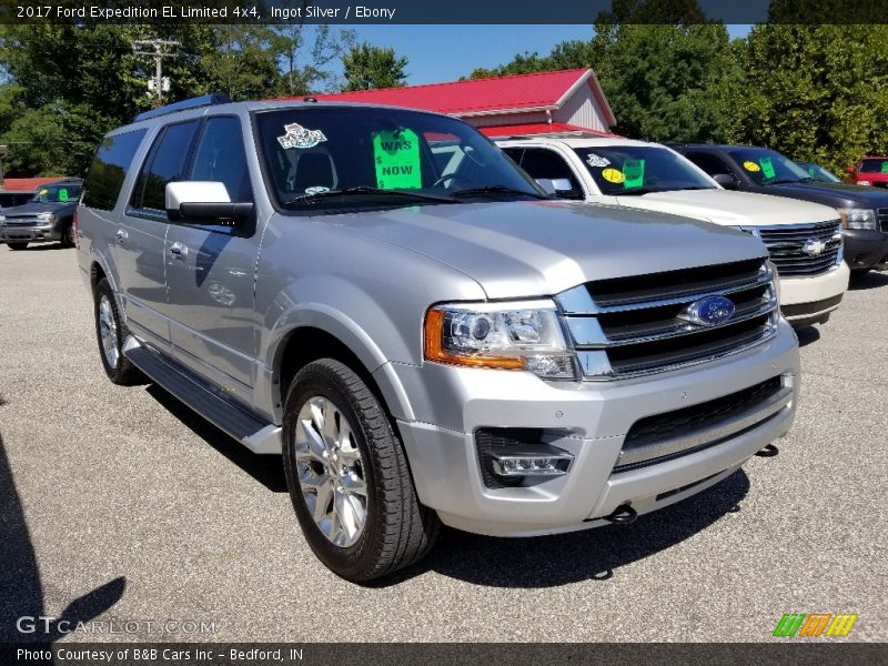 Ingot Silver / Ebony 2017 Ford Expedition EL Limited 4x4