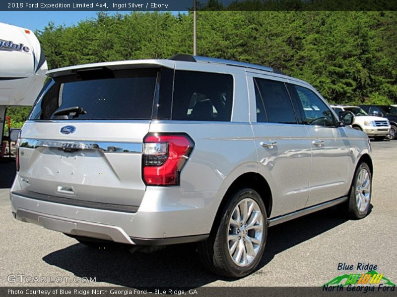 Ingot Silver / Ebony 2018 Ford Expedition Limited 4x4