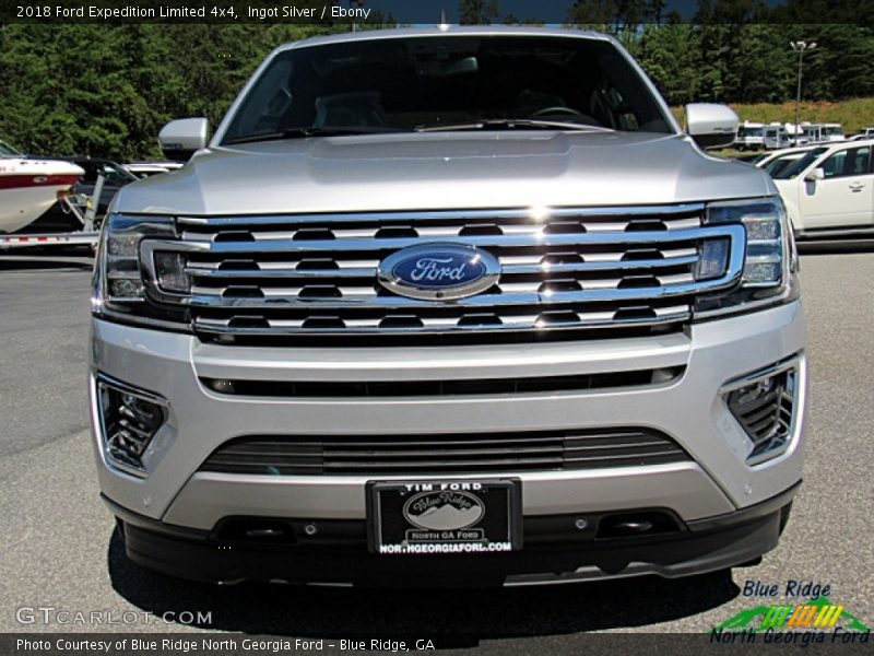 Ingot Silver / Ebony 2018 Ford Expedition Limited 4x4