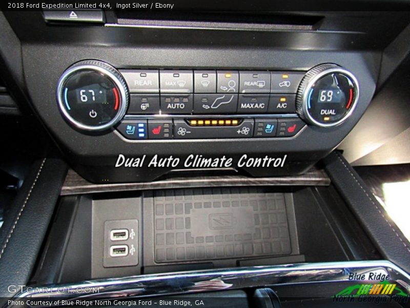 Ingot Silver / Ebony 2018 Ford Expedition Limited 4x4