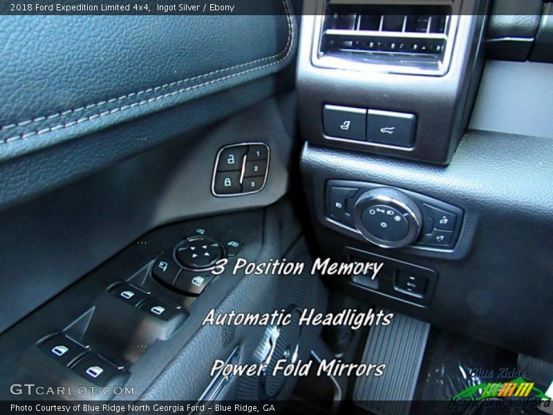 Ingot Silver / Ebony 2018 Ford Expedition Limited 4x4