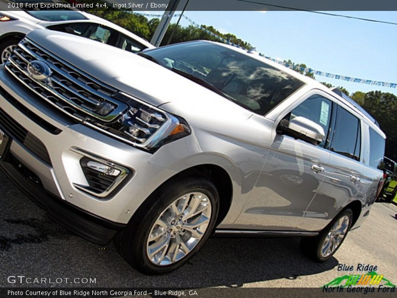 Ingot Silver / Ebony 2018 Ford Expedition Limited 4x4
