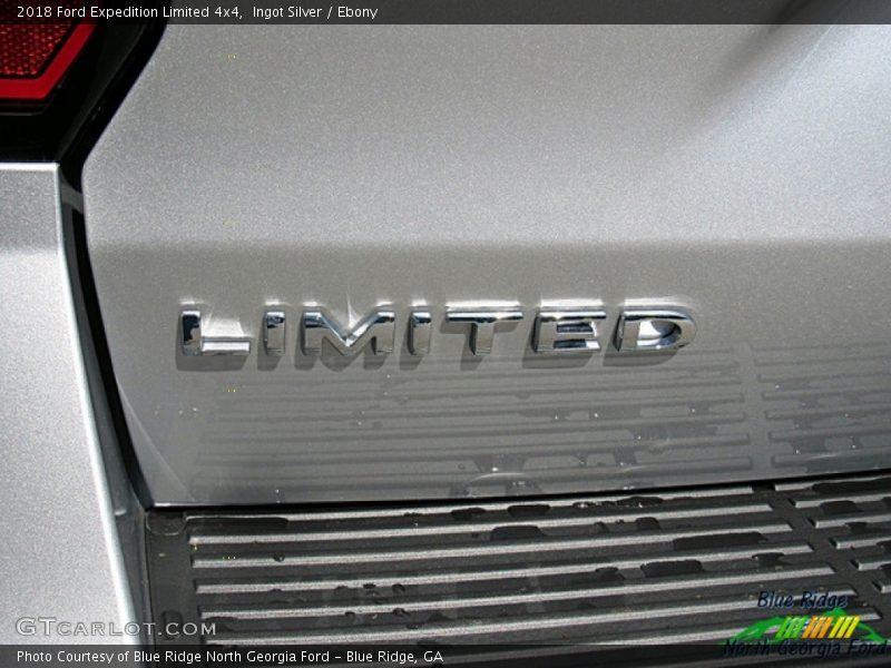 Ingot Silver / Ebony 2018 Ford Expedition Limited 4x4