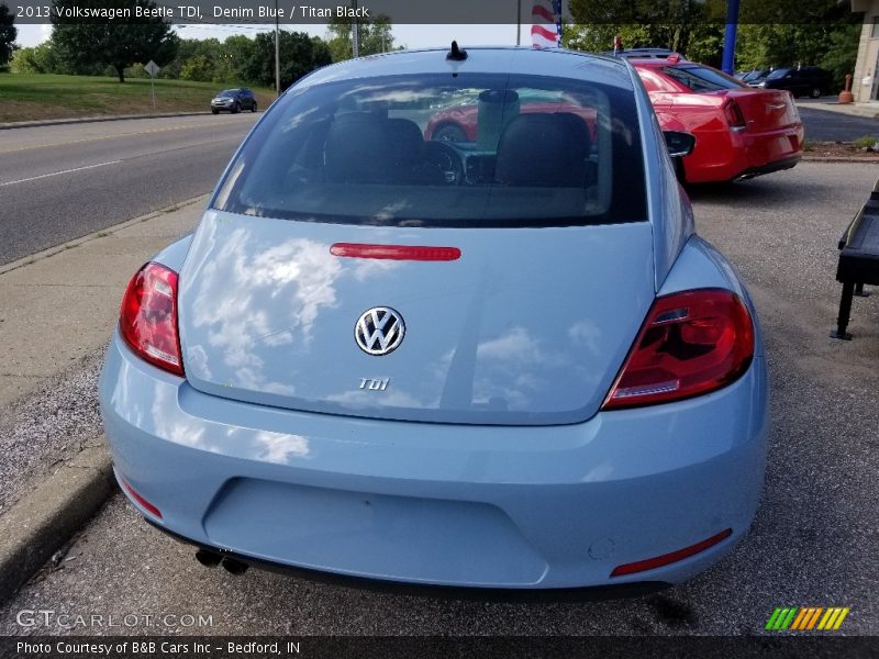 Denim Blue / Titan Black 2013 Volkswagen Beetle TDI