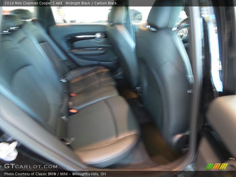 Midnight Black / Carbon Black 2019 Mini Clubman Cooper S All4