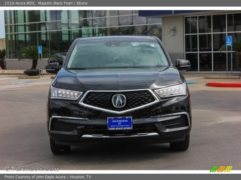 Majestic Black Pearl / Ebony 2019 Acura MDX