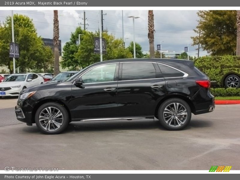 Majestic Black Pearl / Ebony 2019 Acura MDX