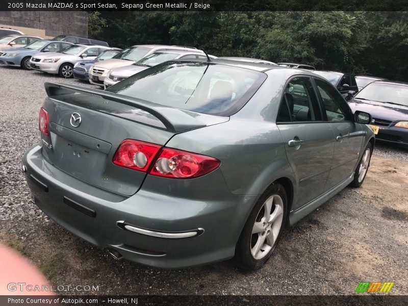 Sepang Green Metallic / Beige 2005 Mazda MAZDA6 s Sport Sedan