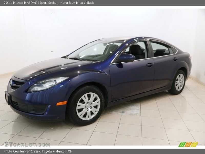 Kona Blue Mica / Black 2011 Mazda MAZDA6 i Sport Sedan
