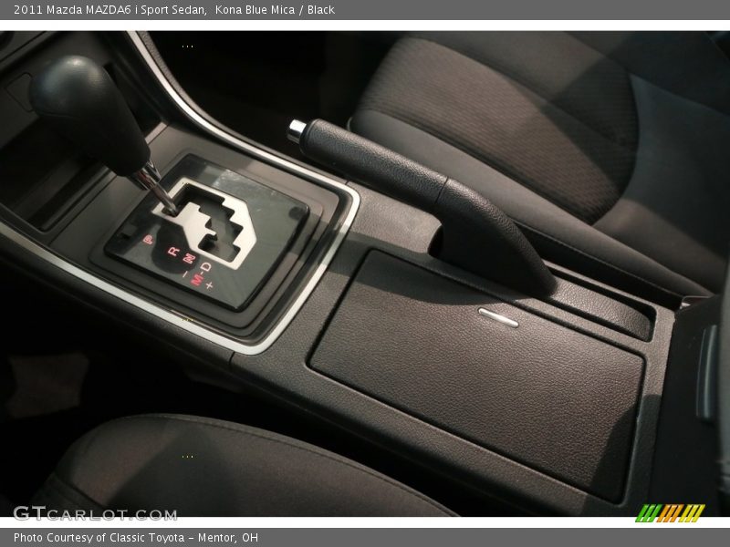 Kona Blue Mica / Black 2011 Mazda MAZDA6 i Sport Sedan