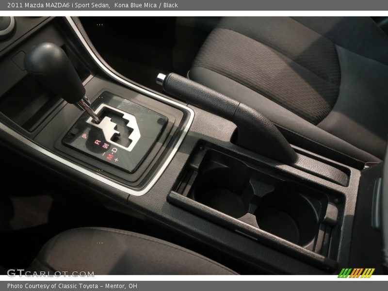 Kona Blue Mica / Black 2011 Mazda MAZDA6 i Sport Sedan