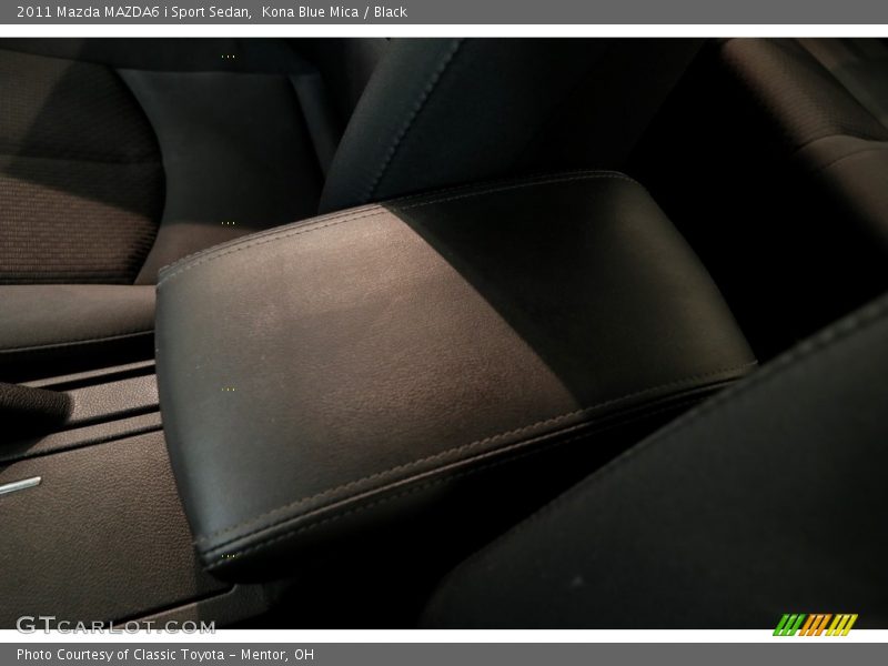 Kona Blue Mica / Black 2011 Mazda MAZDA6 i Sport Sedan