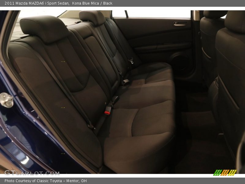 Kona Blue Mica / Black 2011 Mazda MAZDA6 i Sport Sedan