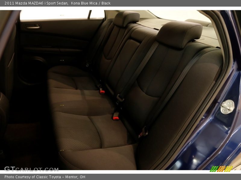 Kona Blue Mica / Black 2011 Mazda MAZDA6 i Sport Sedan