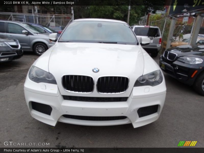 Alpine White / Bamboo Beige 2010 BMW X6 M