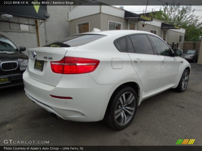 Alpine White / Bamboo Beige 2010 BMW X6 M