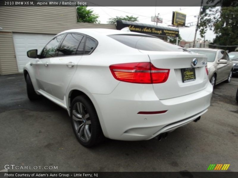 Alpine White / Bamboo Beige 2010 BMW X6 M