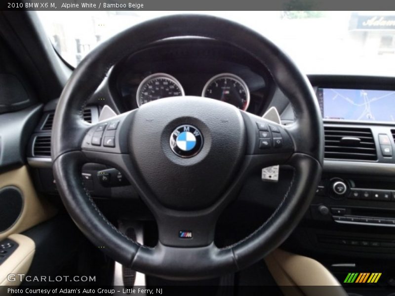 Alpine White / Bamboo Beige 2010 BMW X6 M