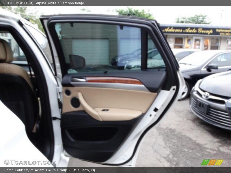 Alpine White / Bamboo Beige 2010 BMW X6 M
