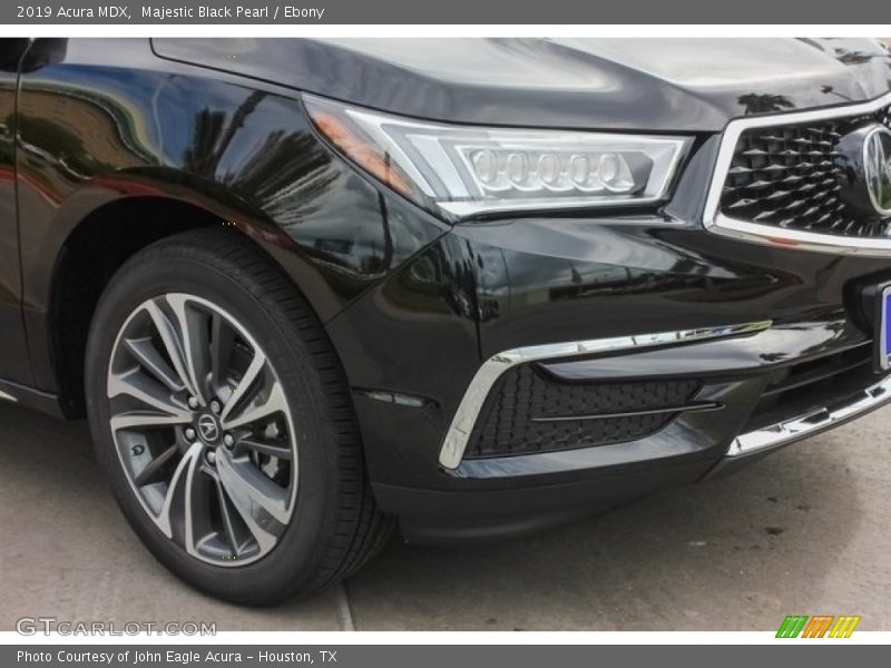 Majestic Black Pearl / Ebony 2019 Acura MDX