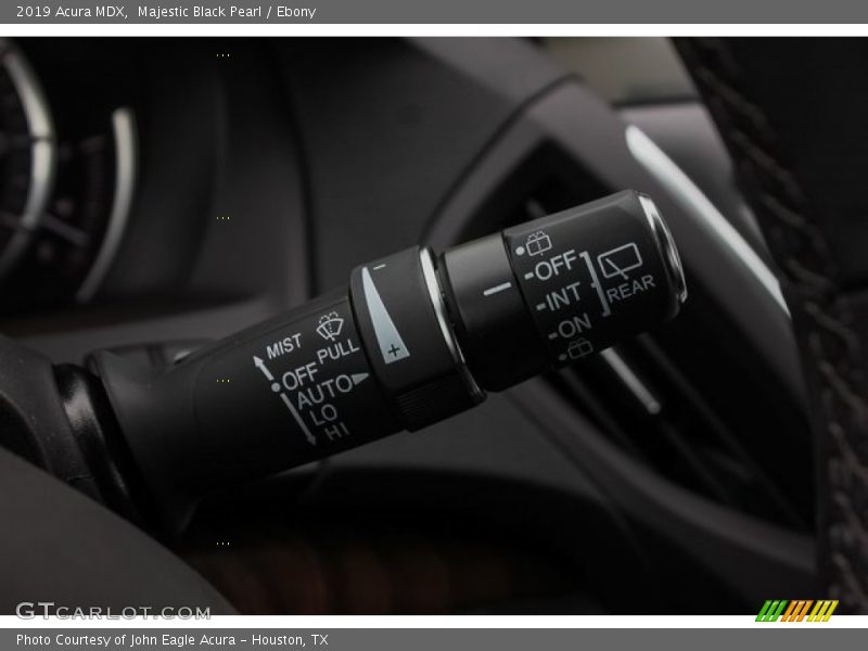 Majestic Black Pearl / Ebony 2019 Acura MDX
