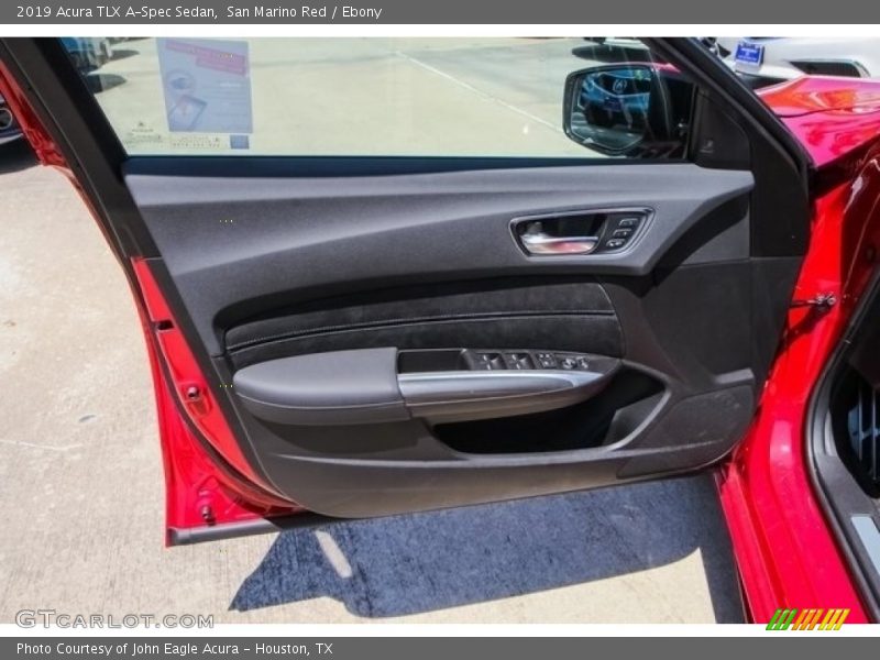 San Marino Red / Ebony 2019 Acura TLX A-Spec Sedan