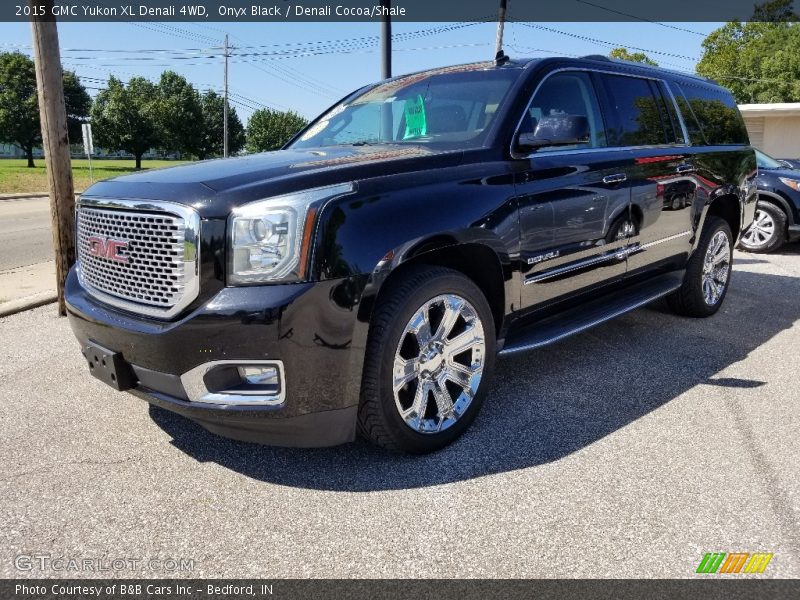 Onyx Black / Denali Cocoa/Shale 2015 GMC Yukon XL Denali 4WD