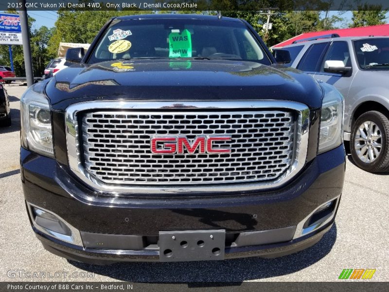 Onyx Black / Denali Cocoa/Shale 2015 GMC Yukon XL Denali 4WD