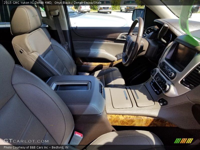 Onyx Black / Denali Cocoa/Shale 2015 GMC Yukon XL Denali 4WD