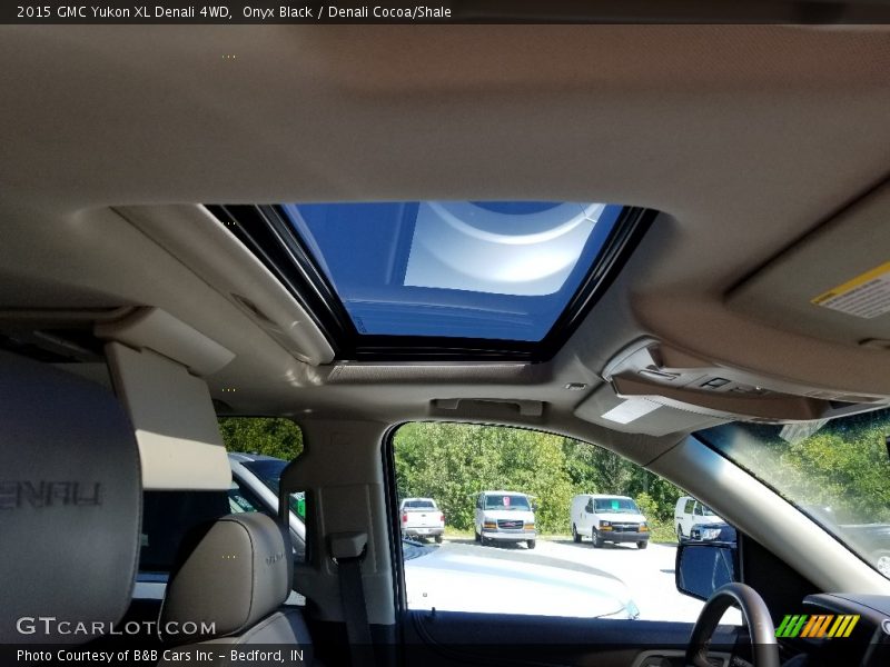 Onyx Black / Denali Cocoa/Shale 2015 GMC Yukon XL Denali 4WD