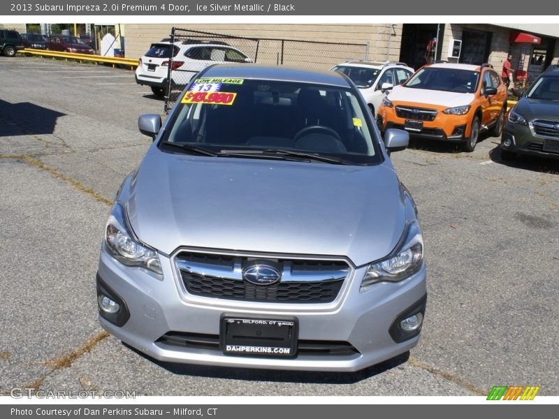 Ice Silver Metallic / Black 2013 Subaru Impreza 2.0i Premium 4 Door