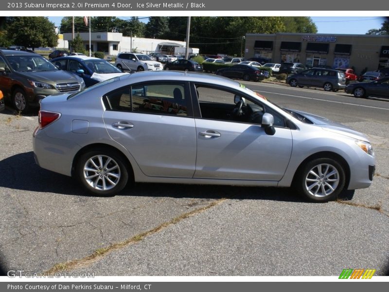 Ice Silver Metallic / Black 2013 Subaru Impreza 2.0i Premium 4 Door