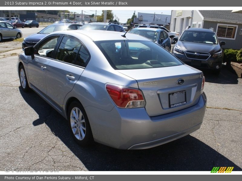 Ice Silver Metallic / Black 2013 Subaru Impreza 2.0i Premium 4 Door