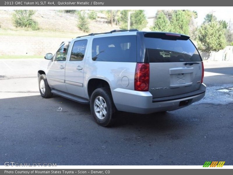 Quicksilver Metallic / Ebony 2013 GMC Yukon XL SLT 4x4