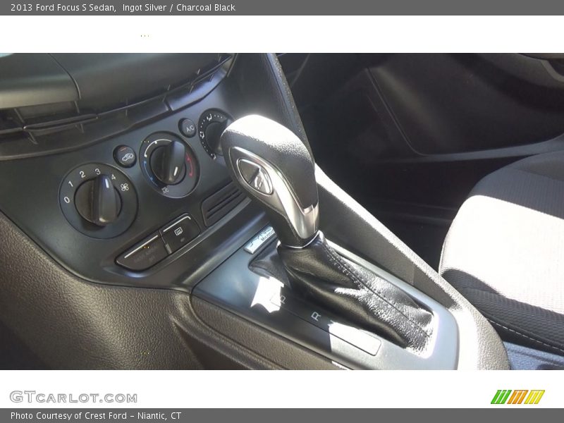 Ingot Silver / Charcoal Black 2013 Ford Focus S Sedan