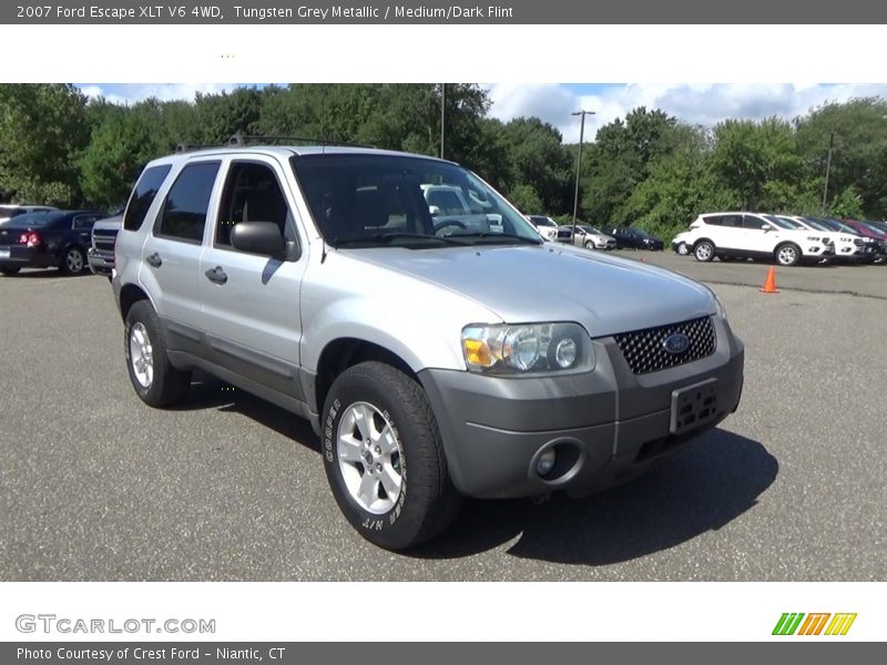 Tungsten Grey Metallic / Medium/Dark Flint 2007 Ford Escape XLT V6 4WD