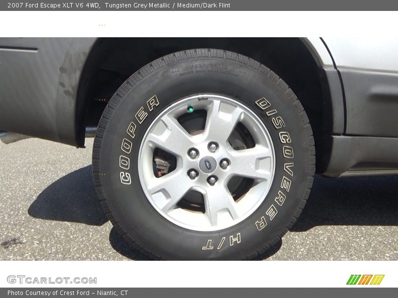 Tungsten Grey Metallic / Medium/Dark Flint 2007 Ford Escape XLT V6 4WD