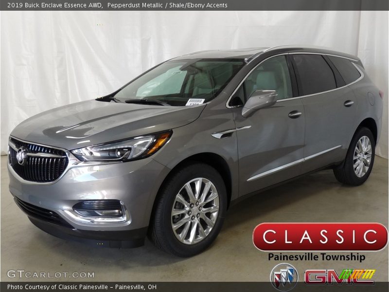 Pepperdust Metallic / Shale/Ebony Accents 2019 Buick Enclave Essence AWD