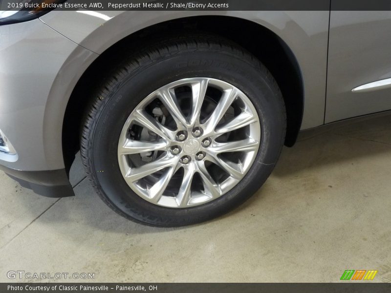 Pepperdust Metallic / Shale/Ebony Accents 2019 Buick Enclave Essence AWD