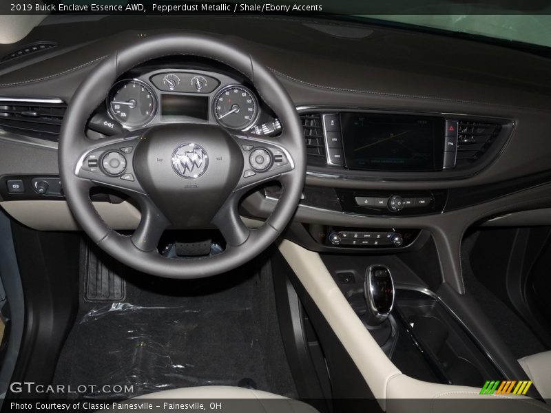 Pepperdust Metallic / Shale/Ebony Accents 2019 Buick Enclave Essence AWD