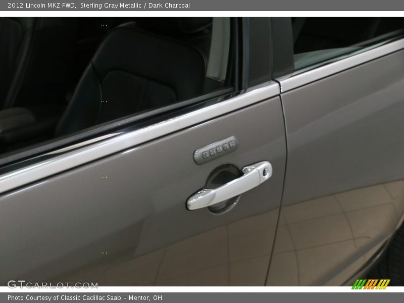Sterling Gray Metallic / Dark Charcoal 2012 Lincoln MKZ FWD