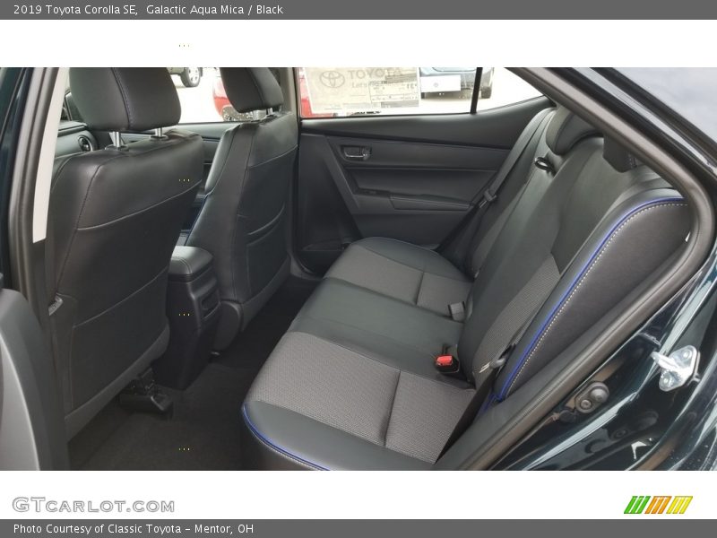 Rear Seat of 2019 Corolla SE