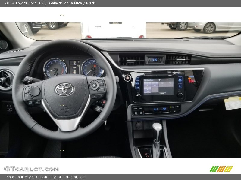 Dashboard of 2019 Corolla SE