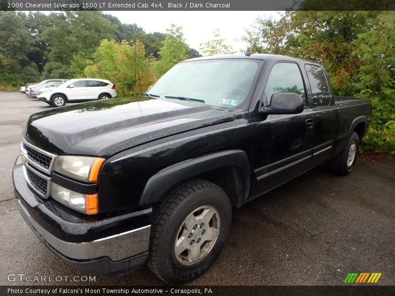 Black / Dark Charcoal 2006 Chevrolet Silverado 1500 LT Extended Cab 4x4