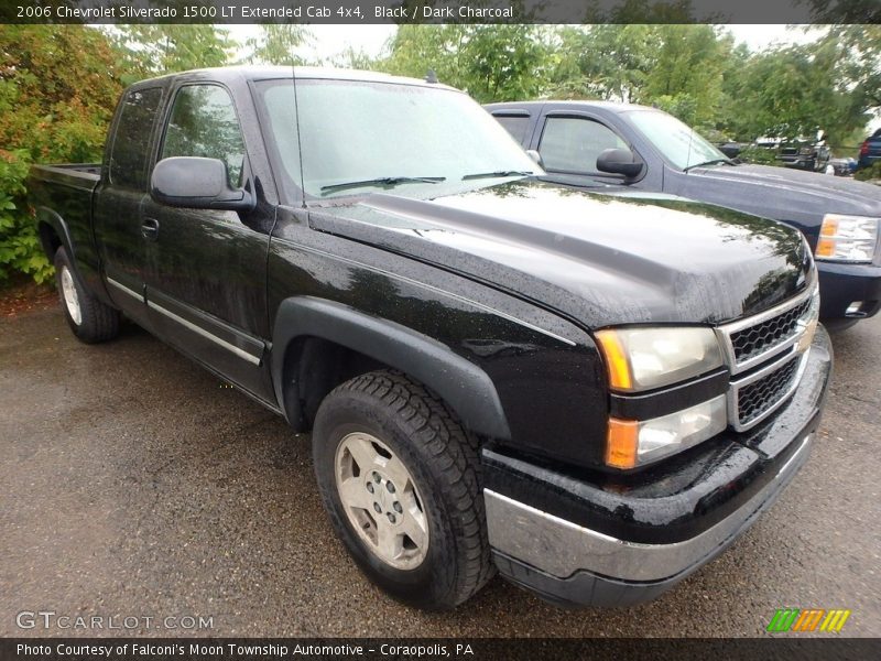 Black / Dark Charcoal 2006 Chevrolet Silverado 1500 LT Extended Cab 4x4