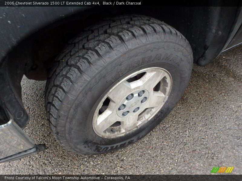 Black / Dark Charcoal 2006 Chevrolet Silverado 1500 LT Extended Cab 4x4